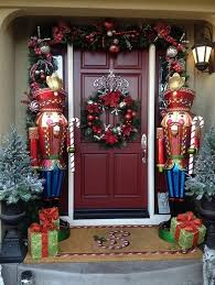 Image Result For Pictures Of Outdoor Christmas Decor Front Door Christmas Decorations Diy Christmas Door Christmas Door Decorations