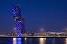 Abu Dhabi Streets At Night