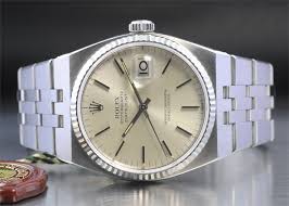 This is when a watchmaker has all the parts completed. Rolex Oysterquartz Wikipedia