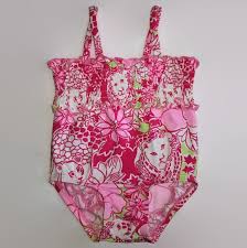 Lilly Pulitzer Swim Lilly Pulitzer Vintage Baby Girls Swimsuit Poshmark