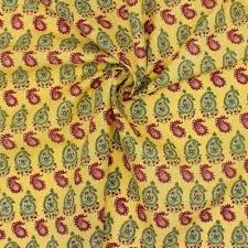 $ 50.39 (40% off) h858 pink, beige and green, floral tapestry upholstery fabric by the yard Cotton With Floral Pattern Yellow