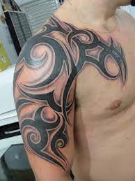 Arte Na Pele Tattoo Cuiaba Tattoo Tribal Braco E Peito