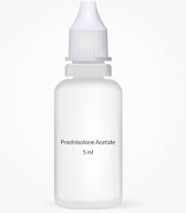 Prednisolone Acetate 1 Eye Drops 5ml Bottle