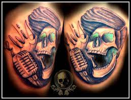 Pin By Michael Redding On Tattoo Ideas Tattoos Skull Tattoo Elvis