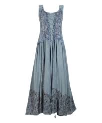Take A Look At This Coline Silver Blue Floral Peasant Maxi Dress Today Womens Maxi Dresses Maxi Dress Silver Maxi Dress