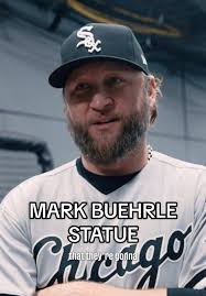 Mark Buehrle Statue Announcement at Rate Field