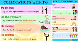 What does do something for you expression mean? Collocations With Do 42 Useful Expressions With Do 7esl