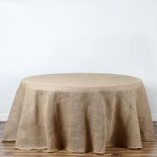 They contain an intricate regal design that is woven directly into the fabric. 90 Natural Tone Chambury Casa Rustic Burlap Round Tablecloth Tableclothsfactory