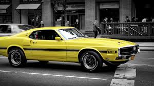 Ford Mustang Gt Muscle Car Yellow Side View 4k Muscle Car Gt Ford Mustang Ford Mustang Gt Ford Mustang Mustang