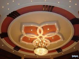 شكل قلب اسقف ديكور جبس غرف نوم رومانسية