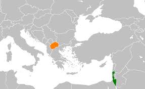 As shown on the map, the vardar river divides. Israel North Macedonia Relations Wikipedia