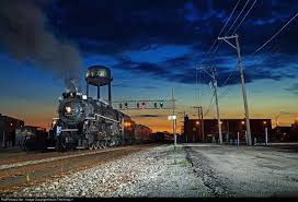 Nkp 765 Nickel Plate Road Steam 2 8 4 At Elmwood Park Illinois By Kevin The Krazy 1 Train Night Train Elmwood Park