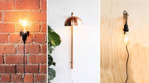 Super Easy Diy Wall Sconces Youtube