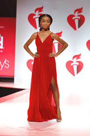 Go Red For Women Red Dress Collection Show Pics Red Dress Women Red Dress Skai Jackson