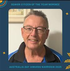 Congratulations to Colin for being presented Narrogin Senior Citizen of the  Year. He has been behind the voice