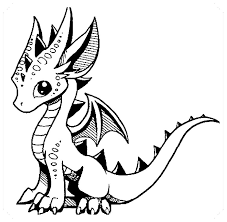 Pin En Imagenes De Dragones Para Colorear
