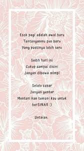 Indonesiaquotes Indonesiapoem Puisi Positivevibes Goodvibes Renungan Puisiindonesia Positive Vibes Puisi Indonesia Words