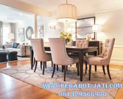 Kamu juga bisa mendapatkan harga meja makan yang terbaik dan termurah di sini. Meja Makan Modern 6 Kursi