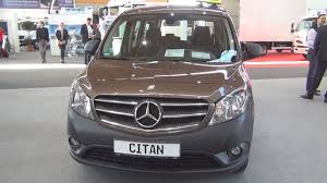 Little brother to eqs takes shape; Mercedes Benz Citan 111 Cdi Combi Taxi 7 Seats 2016 Exterior And Interior Youtube