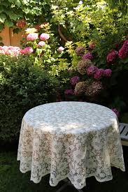lace and table linens