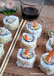 Le maki, en fait abréviation du terme makizushi (巻き寿司) est une spécialité culinaire japonaise qui se présente sous la forme d'un rouleau de nori (algue. Recette Makis California Rolls Recettes By Hanane
