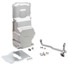 I either heard or read that you should torque it at 40 ft. Holley 302 3 Gm Ls Swap Oil Pan Additional Front Clearance