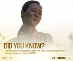 We don't have any reviews for minari. Afi Movie Club Afi Awards Honoree Minari American Film Institute