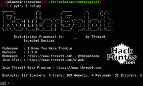 Safecopy $ sakis3g $ samba ctdb $ ctdb Routersploit Comprueba Si Tu Router Es Vulnerable Hackpuntes