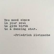 Nietzsche Chaos And Dancing Star