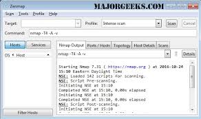 Nmap makes it easy to scan and monitor networks. Download Nmap Security Scanner Majorgeeks