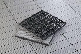 Outdoor flooring wood interlocking patio tiles solid teak wood tile with uv protection oiled finish snap lock for indoor outdoor decor patio deck shower balcony dance floors pack of 10 12 x 12. 10 Easy Pieces Non Slip Floor Tiles Gardenista