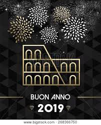 Learn all the italian new year wishes online, in your own time, on any device! Happy New Year 2019 Vector Photo Free Trial Bigstock