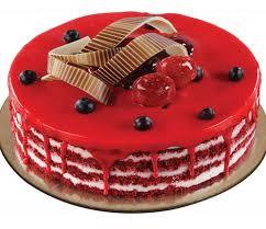 The most common red birthday cake material is paper. Cgc1190 Red Velvet With Cherry Birthday Cakes At Rs 645 Piece à¤• à¤° à¤® à¤• à¤• Cake N Gifts New Delhi Id 16026221655