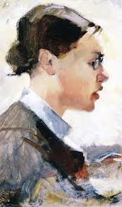 Portrait of Helena Westermark, 1884, 23×38 cm by Helena Sophia Scherfbek:  History, Analysis & Facts