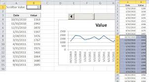 10 steps to creating a scrolling excel chart techrepublic