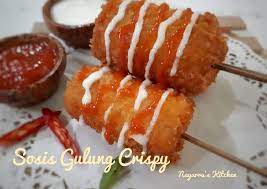 Resep sate telur gulung sosis yang ngehitz di korea ini merupakan versi mini, karena 1 sosis dipotong jadi 8 buah, hasilnya pun jadi banyak. Resep Sosis Gulung Crispy Untuk Pemula