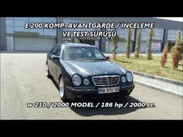 Mercedes W210 E 200 Komp Avantgarde 186 Hp Inceleme Ve Test Surusu Tr De Ilk Youtube