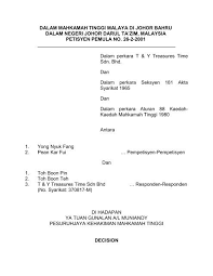 Jadual johor bahru doa islam, subuh, tengah hari, petang, maghribi dan makan malam. Dalam Mahkamah Tinggi Malaya Di Johor Bahru