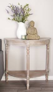 Wood Half Round Console Table Half Moon Console Table Wood Console Table Console Table