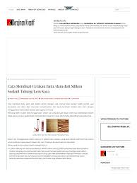 Cepat mendinginkan, bentuknya pun variatif! Cara Membuat Cetakan Batu Alam Dari Silikon Sealant Tabung Lem Kaca Kerajinan Kreatif