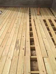 From Dirt To Deck How To Build A Ground Level Deck The Wolven House Project Diy Deck Ground Level Deck Building A Deck