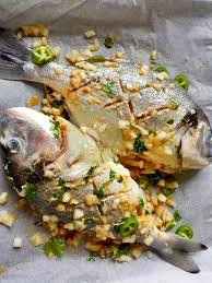 Recette De Daurade A L Antillaise Au Four Evasion Culinaire Recette Daurade Cuisine Antillaise Recette Poisson