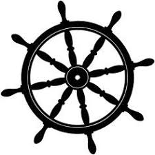 Black And White Wheels Clipart Boat Steering Wheel Black And White Google Search Kapal Stiker