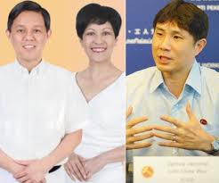 Keechiu's wife so short ? Chan Chun Sing Indranee Rajah No Such Thing As A Blank Cheque For Pap The Independent News