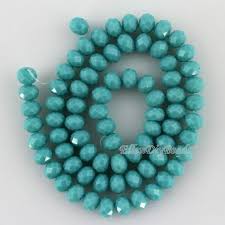 Pin By Grace Bishel On Beads In 2020 Faceted Crystal Bead Turquoise Crystal Crystal Beads