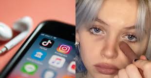#tiktokmademebuyit is a hashtag for a reason. Tiktok S New Makeup Trend Is Faking Under Eye Bags Teen Vogue