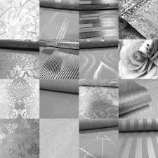 Details About Silver Grey Wallpaper Various Designs Luxury Glitter Metallic Modern Shiny Silver Grey Wallpaper Grey Wallpaper Grey Damask Wallpaper