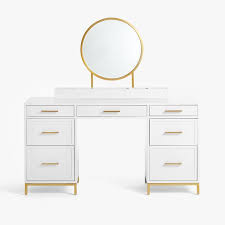 Maybe you would like to learn more about one of these? Blaire Smart Storage Vanity Desk Set Pottery Barn Teen