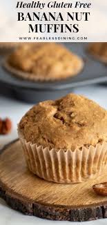 Healthy vegan and gluten free banana muffins that are super light, fluffy and naturally sweetened with maple syrup. Pin On Healthy Gluten Free Breakfast Recipes