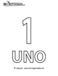 The following 132 files are in this category, out of 132 total. Spanish Number One Coloring Page Spanish Numbers Vocabulary Words Coloring Pages
